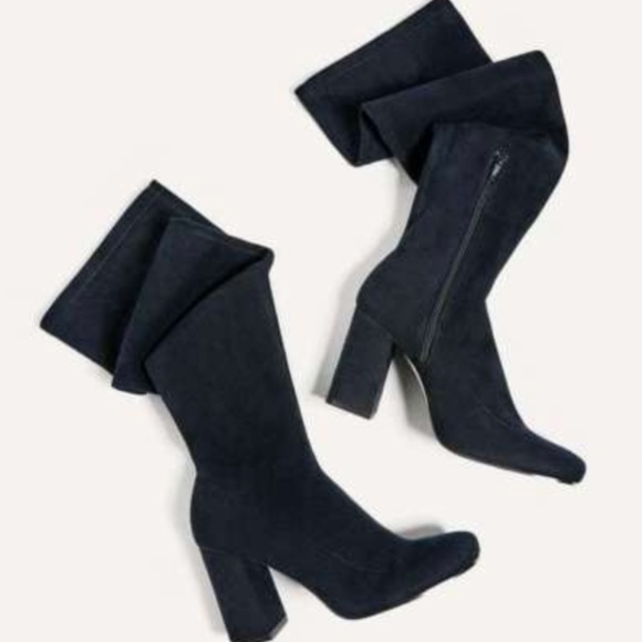 Zara Shoes - Navy Blue Zara boots